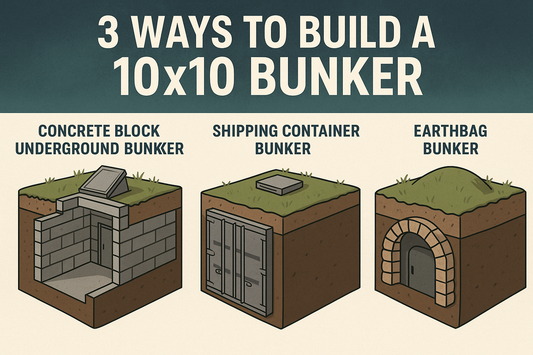 3 Ways to Build a 10x10 Bunker (100 Sq Ft)
