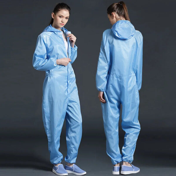 Anti-Static Dust-Proof Full Body Hazmat Suit