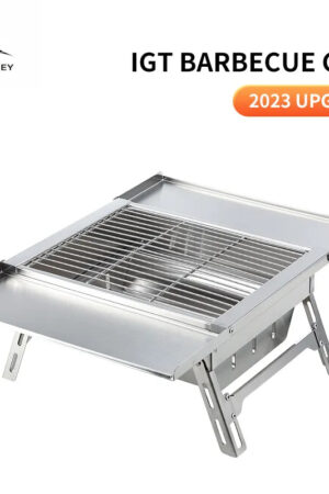 Folding Gas Stove for Outdoor Camping & BBQ
