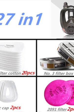 Full Face Gas Mask 6800 3G | Multi-Filter CE Certified Respirator