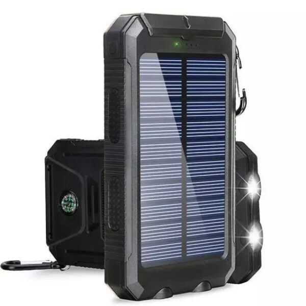 20000mAh Waterproof Solar Power Bank with Dual USB