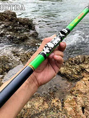 GHOTDA Telescopic Carbon Fishing Rod – 1.5m to 3.0m Travel Rod
