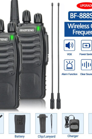 Baofeng BF-888S Walkie Talkie Set – Long Range 3-5km