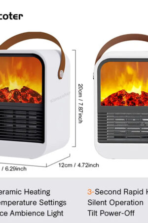 Kinscoter Fireplace Electric Heater with CE & FCC Certification