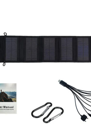 500W Folding Travel Solar Panel USB