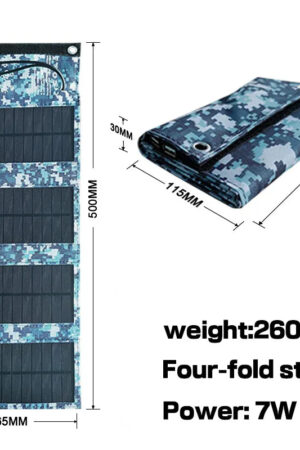 Flexible Small Portable Solar Panel Power Bank for Phone