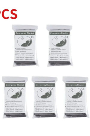 5-30pcs Outdoor Emergency Survival Blanket